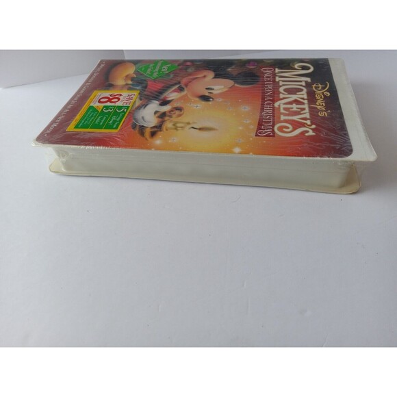 Walt Disney Mickey’s Once Upon A Christmas (1994, VHS Clamshell) FACTORY SEALED - Picture 3 of 11